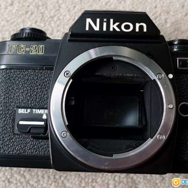 Nikon FG-20 黑色機身