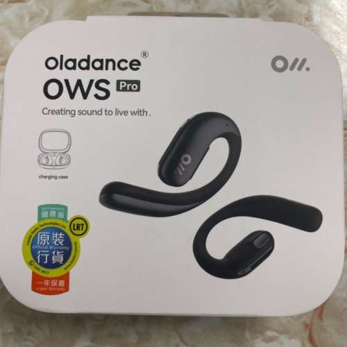 99% New 行貨 Oladance OWS Pro 掛耳式真無線藍牙耳機