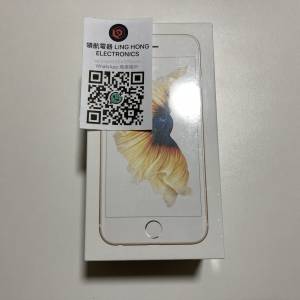 全新港行金色 iPhone 6S 32gb 未開封未激活 一年蘋果保養 不議價 what app 6497 6645