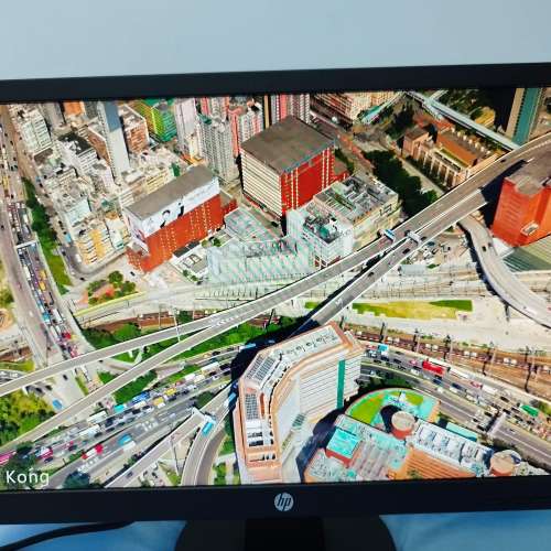 HP (惠普) V22 FHD Monitor液晶顯示器--21.5 吋顯示屏--全正常--LED 電腦Mon--港鐵...