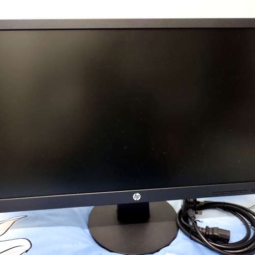 HP (惠普) V22 FHD Monitor液晶顯示器--21.5 吋顯示屏--全正常--LED 電腦Mon--港鐵...