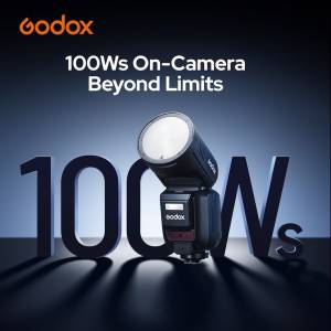 「順豐包郵」Godox 神牛 V100 100W TTL 閃光燈💡Nikon Canon Fujifilm Sony  型號