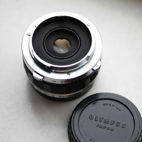 Rare Mint Olympus Pen D.Zuiko -S  38mm 1:2.8   for Pen-F body
