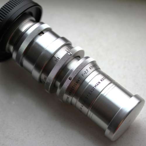 KODAK ANASTIGMAT 63mm F2.7 vintage cine lens   M43 mount
