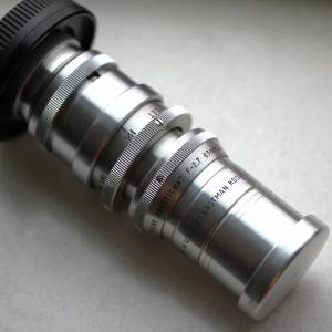 KODAK ANASTIGMAT 63mm F2.7 vintage cine lens   M43 mount
