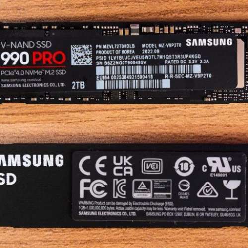 NVMe 2TB M.2 SSD Samsung 990 Pro