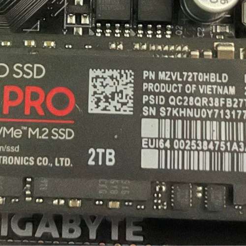 NVMe 2TB M.2 SSD Samsung 990 Pro