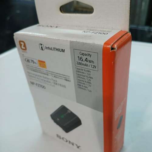 全新未開封SONY 相機NP-FZ100原廠鋰電池
