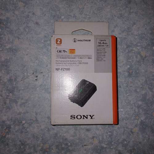 全新未開封SONY 相機NP-FZ100原廠鋰電池