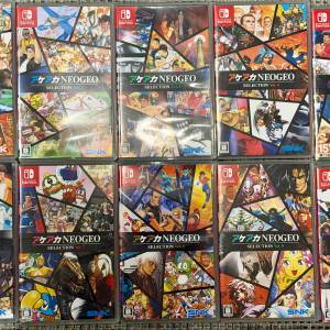 Nintendo Switch ACA NeoGeo Selection Vol. 1-10 全套
