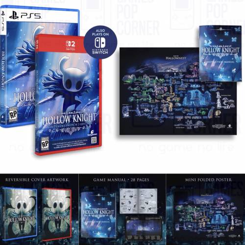 (接受預訂) NS2/PS5 game Hollow Knight🌌空洞騎士 *中英文版