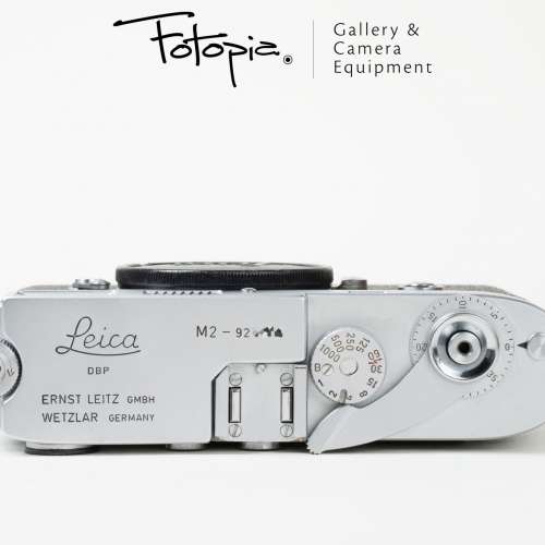 || Leica M2 - Silver / button rewind version, SN: 92xxxx (fully overhauled) ||