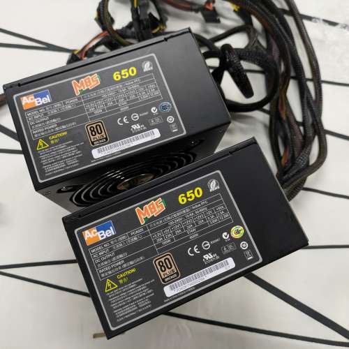 ACBEL PSU 650W 兩個