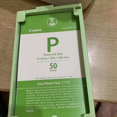 Canon Selphy ES3 printer相紙 100元 1合