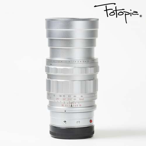 || Leica Summicron-M 90mm F2 - Silver / v1 / Built-in-hood, SN: 168xxxx ||