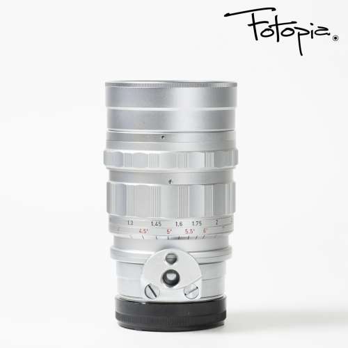 || Leica Summicron-M 90mm F2 - Silver / v1 / Built-in-hood, SN: 168xxxx ||