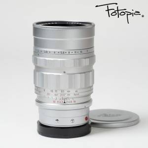 || Leica Summicron-M 90mm F2 - Silver / v1 / Built-in-hood (SN: 165xxxx) ||