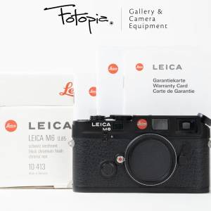 || Leica M6 Classic - Black / 0.85, Like new with full packing ||