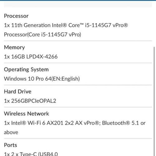 Lenovo ThinkPad X1 Carbon筆記型電腦（有保養）