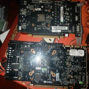 GTX970 4G+  R7 260X 2G無保用故障顯示卡2張 共100元  (不分散賣)(當零件賣)