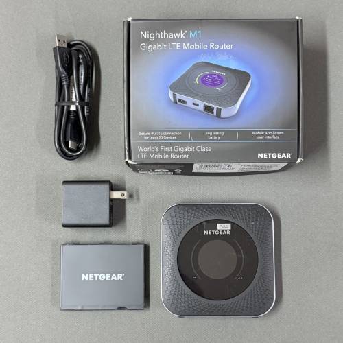 Netgear Nighthawk M1 4G LTE Mobile Hotspot Router (冇鎖版Unlocked) 流動熱點 路...