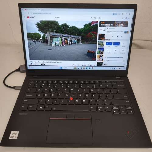 Lenovo ThinkPad X1 Carbon Gen8，i5-10210U，16G ram，256GB SSD，14"IPS LCD，Win...