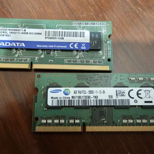 Note book 用 Ram DDR3 x2