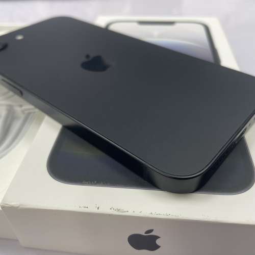 99%New iPhone 16e 128GB 黑色 電池健康94% 香港行貨 全套有盒有配件 自用首選超值