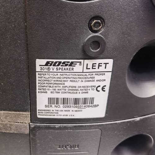 BOSE 301V 第五代經典反射式書架喇叭