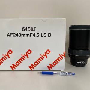 Schneider KREUZNACH AF F4.5 240mm Lens LS 鏡頭 全片幅 中幅 645 Mamiya Sekor D