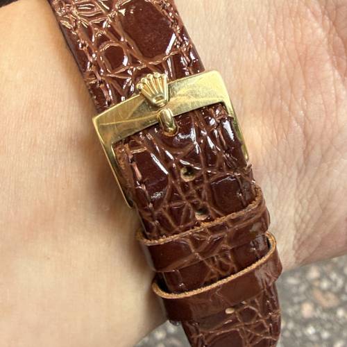 好L靚😆 Rolex 16013 金鋼鑽石字 送靚皮帶 原裝包金扣 $26888