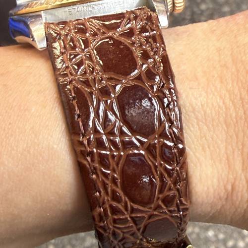 好L靚😆 Rolex 16013 金鋼鑽石字 送靚皮帶 原裝包金扣 $26888