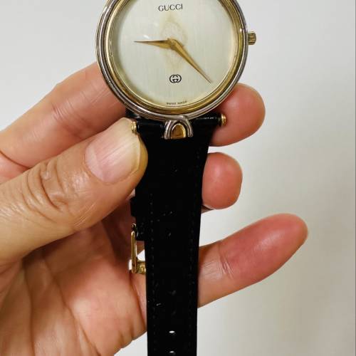 GUCCI 4500M 瑞士製造金鋼錶