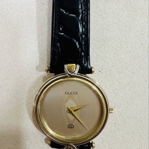 GUCCI 4500M 瑞士製造金鋼錶