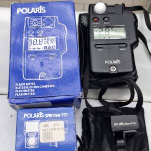 POLARS FLASH METER + SPOTVIEW 10 LIKE NEW FULL SET