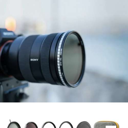 Nisi vnd 1-5 nd 41/4黑柔套裝 82mm 3镜一袋