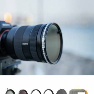 Nisi vnd 1-5 nd 41/4黑柔套裝 82mm 3镜一袋