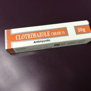 抗癬抗真菌藥膏  CLOTRIMAZOLE CREAM 1% (ANTIMYCOTIC) 克霉唑皮膚膏 20g (只供改用）