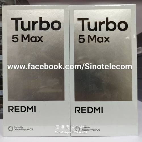【國恒商城】低公價 ▀▀ Redmi 紅米Turbo 5 Max 512G/256G ▀▀天璣9500s 9000大...