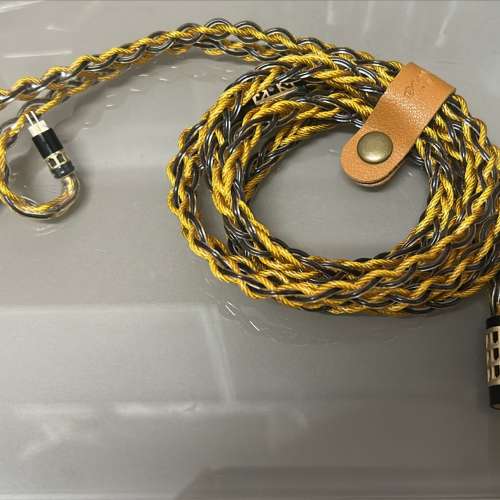 限量1條(新加坡CanJam2026產品)線名:夜幕降臨Night falls，8股透明黑色五芯(五金屬)...