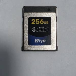 Wise  CFexpress Type B 記憶卡 256GB