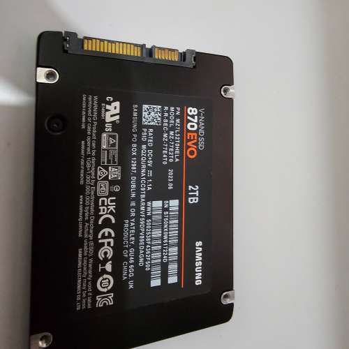 SAMSUNG 870 EVO 2TB