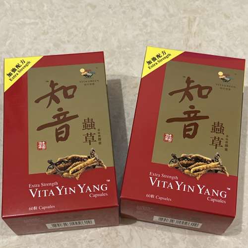 維特健靈 知音蟲草 60粒裝