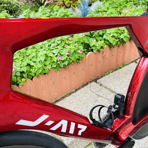 紅色 M碼 JAVA VITTORIA AIR 維多利亞 SHIMANO 電變24速碳纖維公路車 送水架前後蛙燈