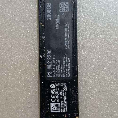 Samsung 2TB 990 PRO PCle 4.0 NVMe M.2 SSD 90%New