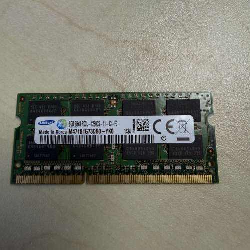 samsung 三星 ddr3 8gb ram 1600mhz