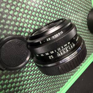 銘匠 25mm f2 Z mount 手動