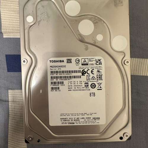TOSHIBA 8TB HDD MG08