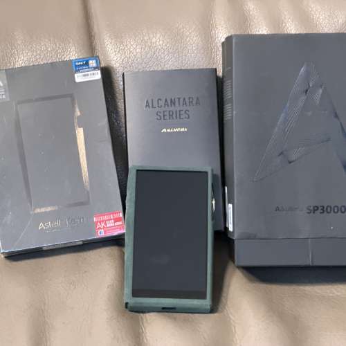 AK SP3000 SS 鋼機 已更換原廠電池 及 跟皮套
