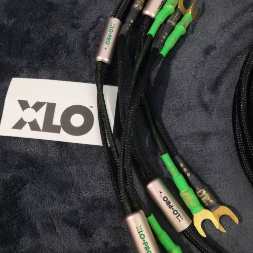 美國XLO/PRO喇叭線1對8呎(95%新100%全正常,靓仔小用)
